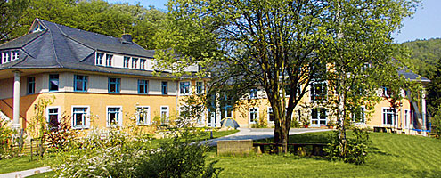 Außenansicht des Heilpädagogischen Heims Bonnewitz